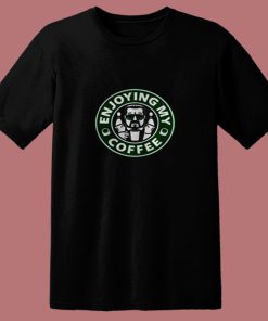 Walter Sobchak Enjoying My Coffee Starbucks 80s T Shirt