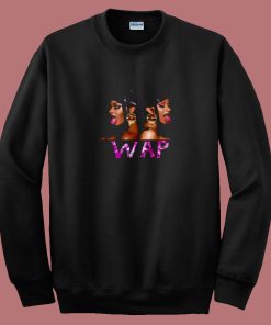 Wap Cardi Et Megan 80s Sweatshirt