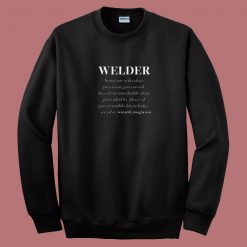 Welder Definition 80s Sweatshirt