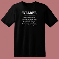 Welder Definition 80s T Shirt