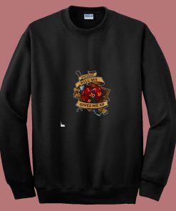 What Doesnt Kill Me Gives Me Xp 80s Sweatshirt