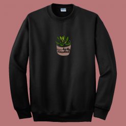 What The Fucculent Succulent 80s Sweatshirt