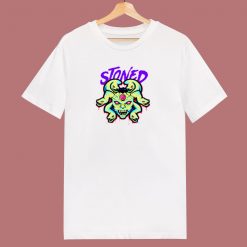 White Stoned Medusa 80s T Shirt