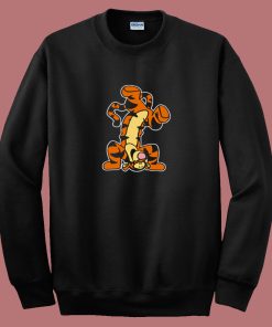 Winnie The Pooh Actio Tigger Cartoon 80s Sweatshirt