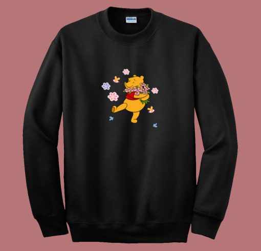 Winnie The Pooh Quote 80s Sweatshirt