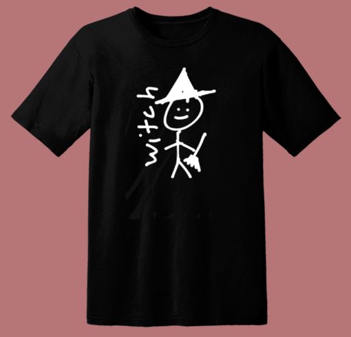 Witch Symbol 80s T Shirt