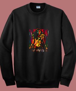 Wonder Woman 84 Golden Warrior 80s Sweatshirt