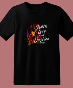 Wonder Woman Truth Love And Justice 80s T Shirt