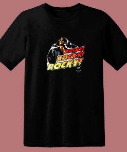 Wwf Rocky The Rock The Peoples Chant 80s T Shirt