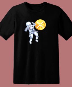 Xrp Ripple Astronaut To The Moon 80s T Shirt