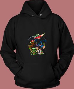 Yoda Baby Groot And Toothless Stitch Gizmo 80s Hoodie
