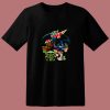 Yoda Baby Groot And Toothless Stitch Gizmo 80s T Shirt