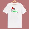 Your Grinch Is Showing 80s T Shirt