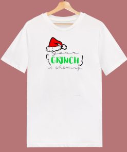 Your Grinch Is Showing 80s T Shirt