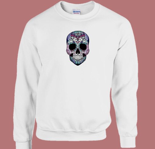Amaranthine Sugar Skull 80s Sweatshirt