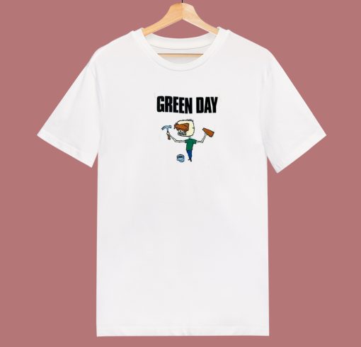 Greenday Band Nimrod 80s T Shirt