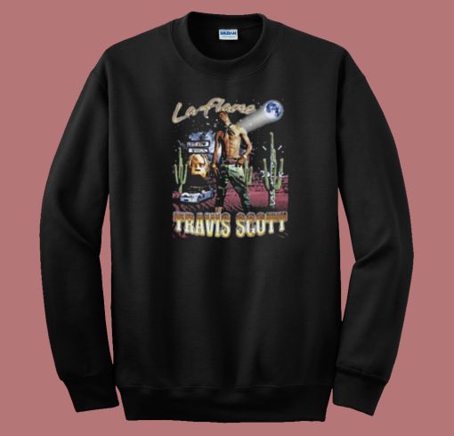 La Flame Vintage Rapper 80s Sweatshirt
