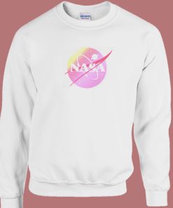 Nasa Pastel Colour 80s Sweatshirt