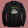 Rick and Morty UFO Spaceship 80s Sweatshirt
