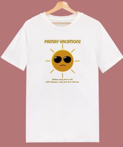 Sun Family Vacations 80s T Shirt