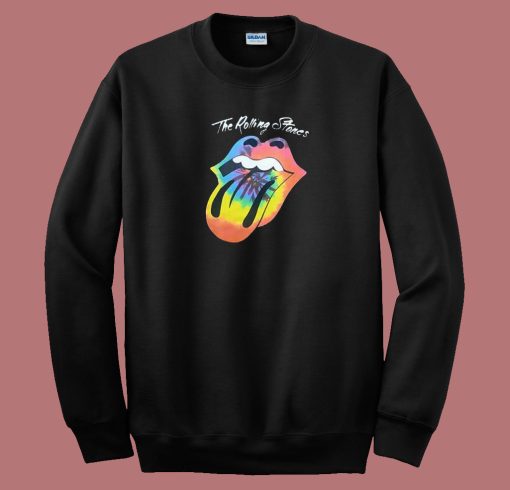 The Rolling Stones Tongue 80s Sweatshirt