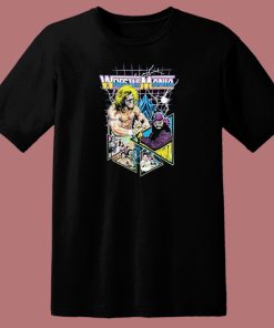 Wrestlemania Ultimate Warrior 80s T Shirt