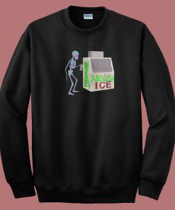 Abolish Ice Skeleton 80s Sweatshirt