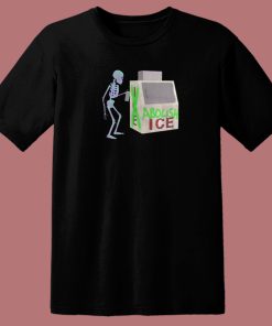 Abolish Ice Skeleton 80s T Shirt