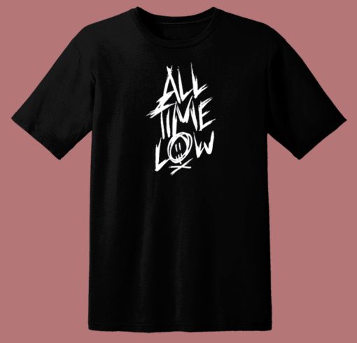 All Time Low Logo 80s T Shirt
