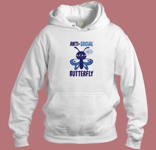 Anti Social Butterfly Hoodie Style