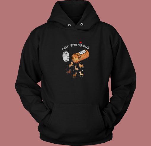 Antidepressants French Hoodie Style