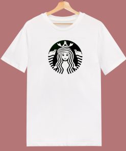 Ariel Mermaid Starbucks 80s T Shirt