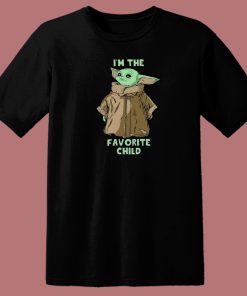 Baby Yoda Favorite Child 80s T Shirt