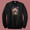 Baby Yoda Starry Night 80s Sweatshirt