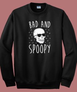 Bad And Spoopy 80s Sweatshirt