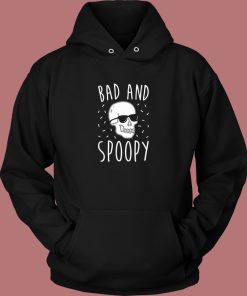 Bad And Spoopy 80s Hoodie Style