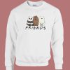 Bare Bears Friends 80s Sweatshirt