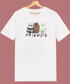 Bare Bears Friends 80s T Shirt
