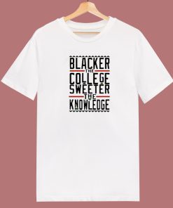 Blacker The College 80s T Shirt