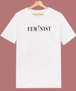 Feminist Rose 80s T Shirt