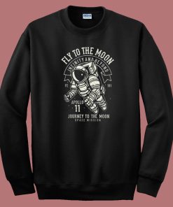 Fly To The Moon 80s Sweatshirt