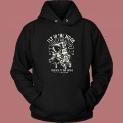 Fly To The Moon Hoodie Style