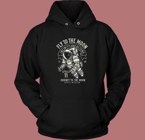 Fly To The Moon Hoodie Style