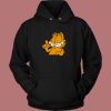 Garfield Vectorized Cartoon Hoodie Style