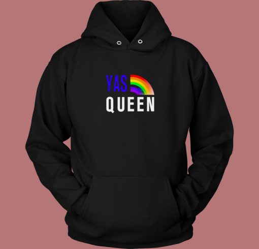 Yes Queen Gay Pride Flag Hoodie Style