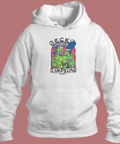 Gecko The Simpsons Hawaii Hoodie Style