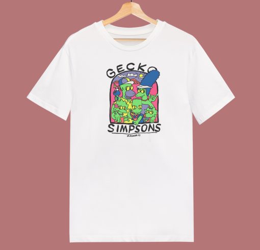 Homer Simpson Candy Feast 80s T Shirt