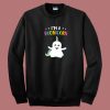 Ghost Im A Boonicorn 80s Sweatshirt