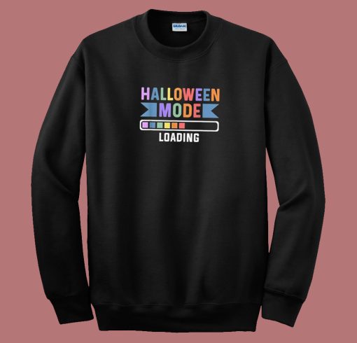 Halloween Mood Loading 80s Sweatshirt