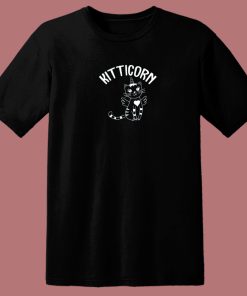 Kitticorn Cat Aesthetic 80s T Shirt